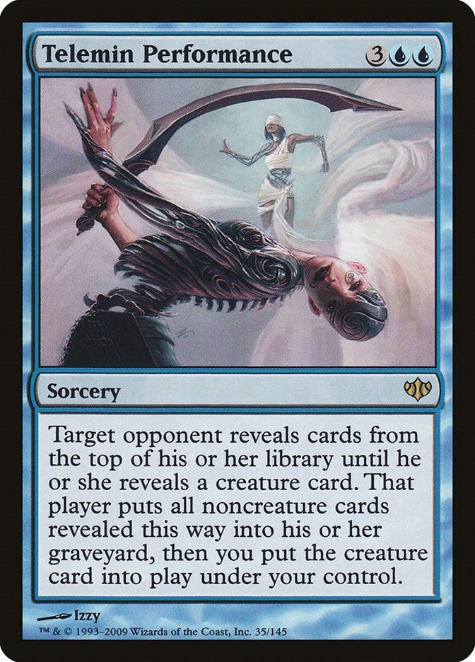 Image for Telemin Performance (35) (CON) - Magic: The Gathering