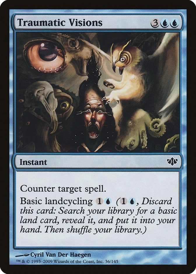 Image for Traumatic Visions (36) (CON) - Magic: The Gathering