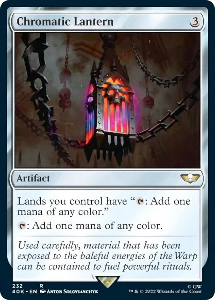 Image for Chromatic Lantern (Surge Foil) (232) (40K) - Magic: The Gathering