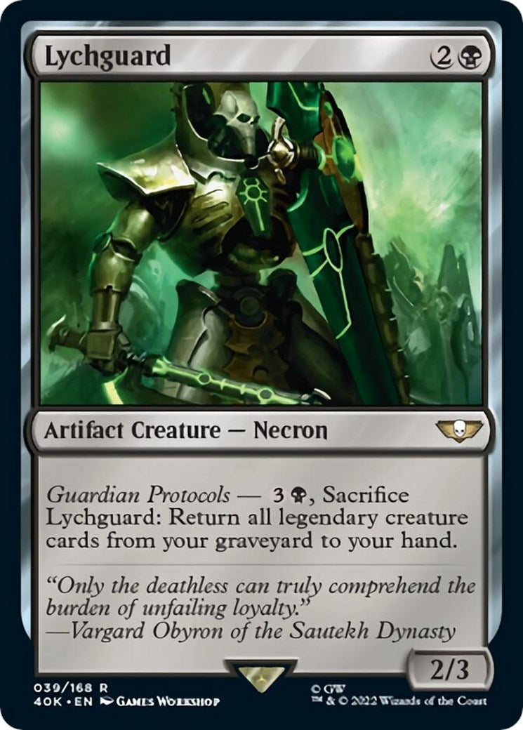 Image for Lychguard (Surge Foil) (39) (40K) - Magic: The Gathering