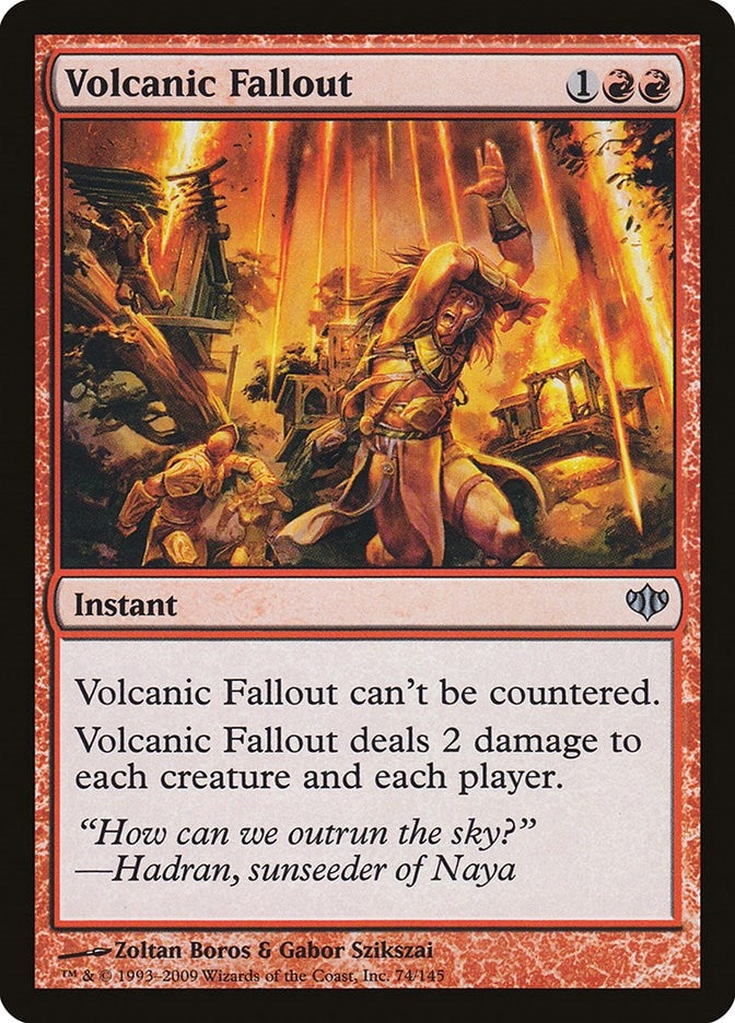 Image for Volcanic Fallout (74) (CON) - Magic: The Gathering