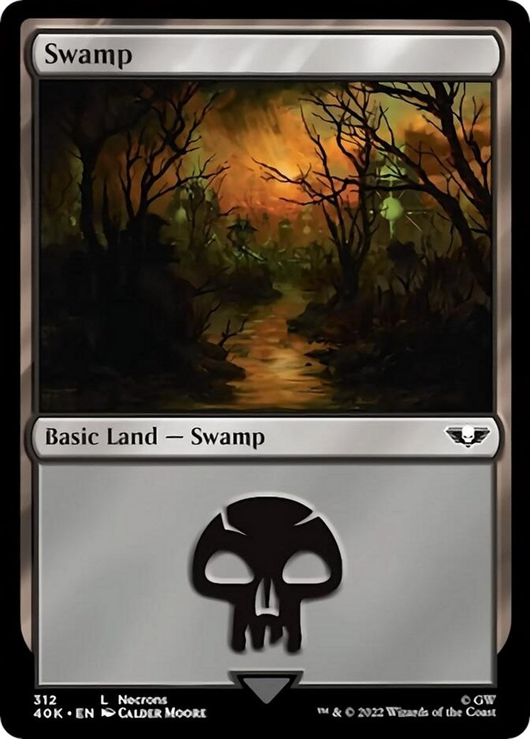 Image for Swamp (312) (312) (40K) - Magic: The Gathering