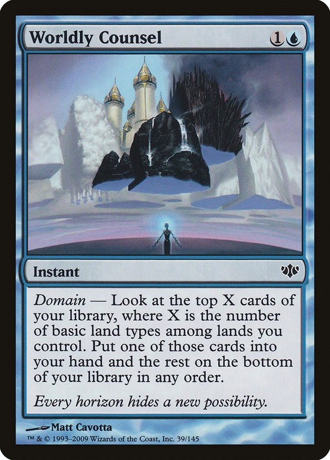 Image for Worldly Counsel (39) (CON) - Magic: The Gathering