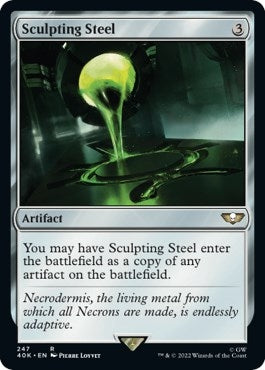 Image for Sculpting Steel (247) (40K) - Magic: The Gathering