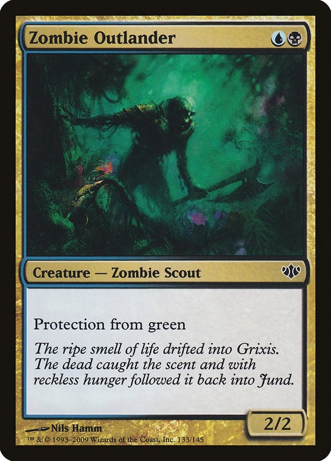 Image for Zombie Outlander (133) (CON) - Magic: The Gathering