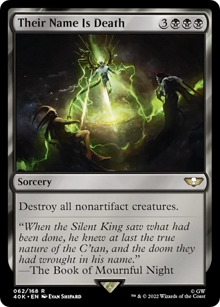 Image for Their Name Is Death (Surge Foil) (62) (40K) - Magic: The Gathering