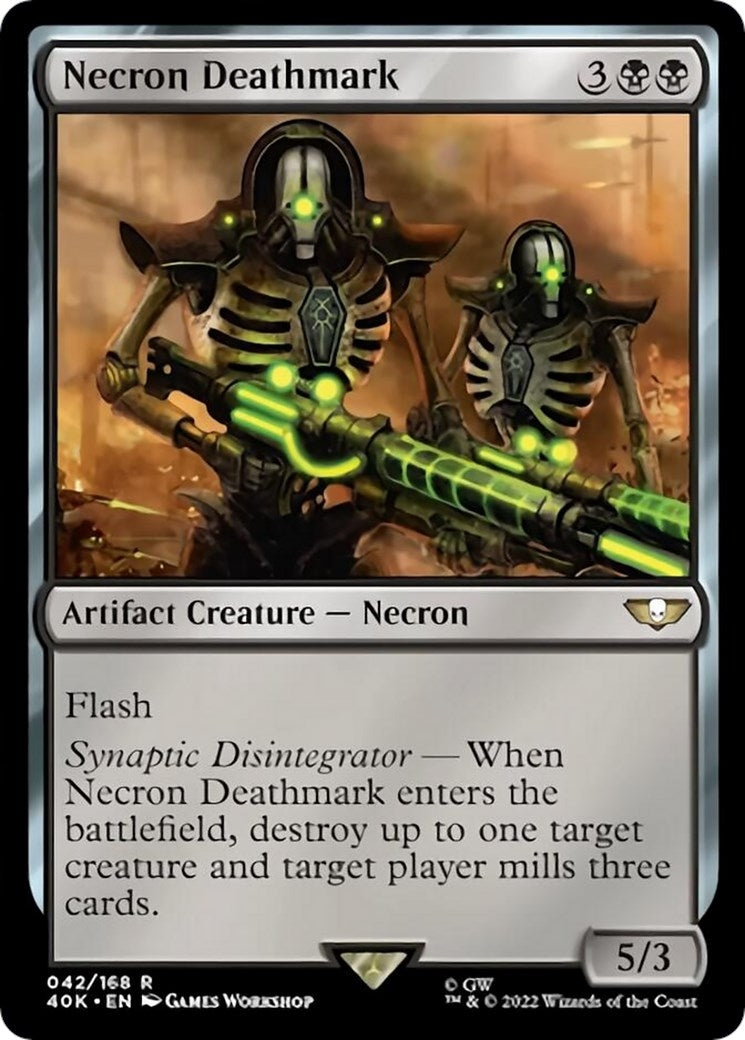 Image for Necron Deathmark (Surge Foil) (42) (40K) - Magic: The Gathering