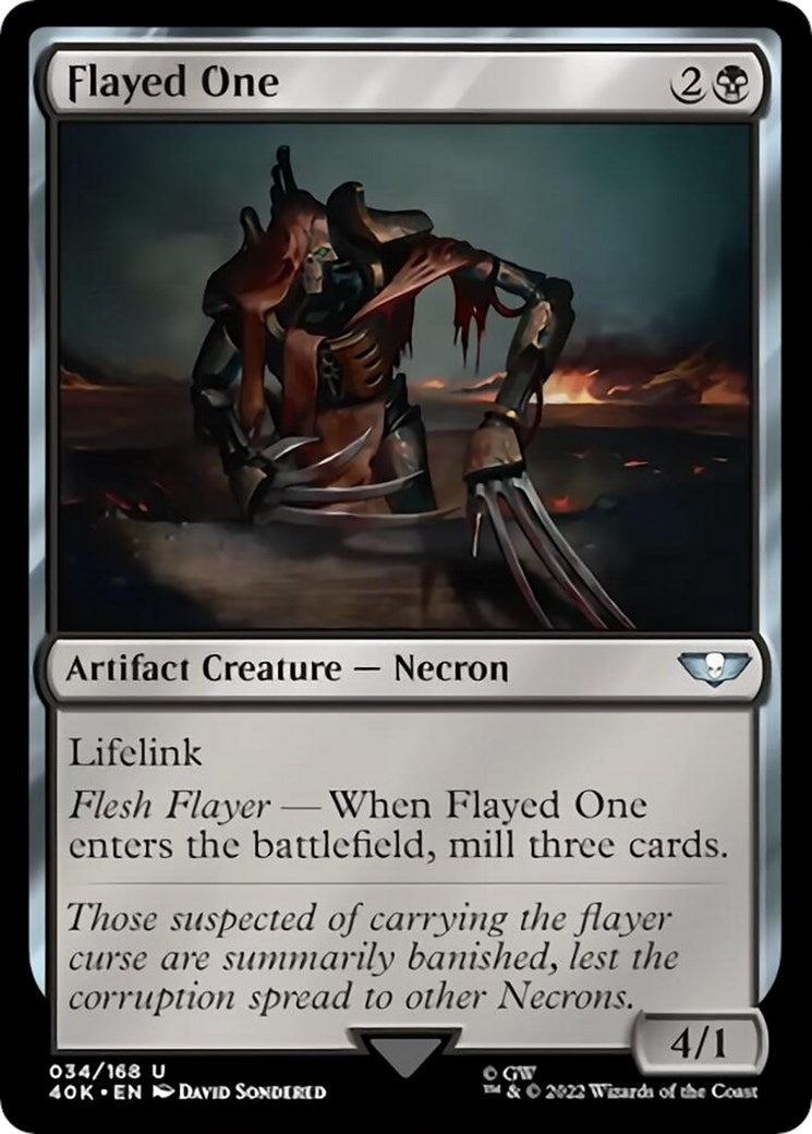Image for Flayed One (Surge Foil) (34) (40K) - Magic: The Gathering