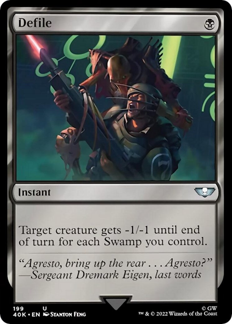 Image for Defile (Surge Foil) (199) (40K) - Magic: The Gathering