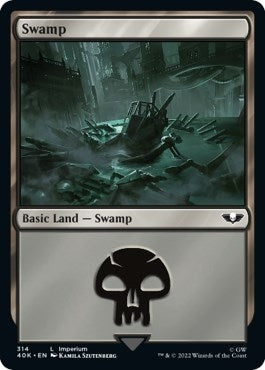 Image for Swamp (314) (314) (40K) - Magic: The Gathering