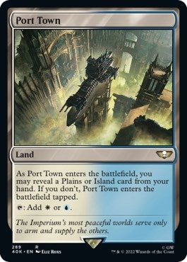 Image for Port Town (289) (40K) - Magic: The Gathering