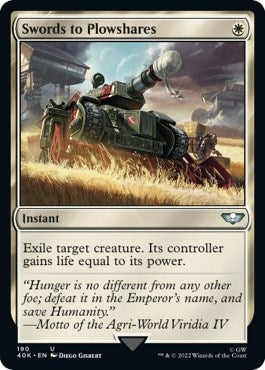 Image for Swords to Plowshares (190) (40K) - Magic: The Gathering