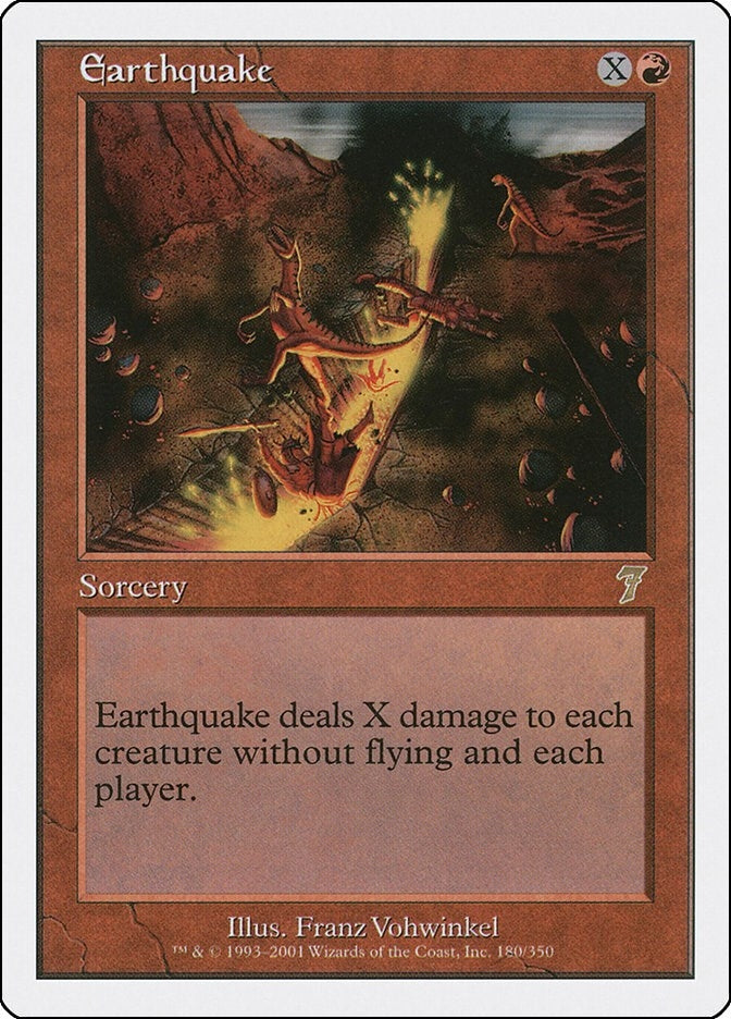 Earthquake (180) (7ED) Japanese