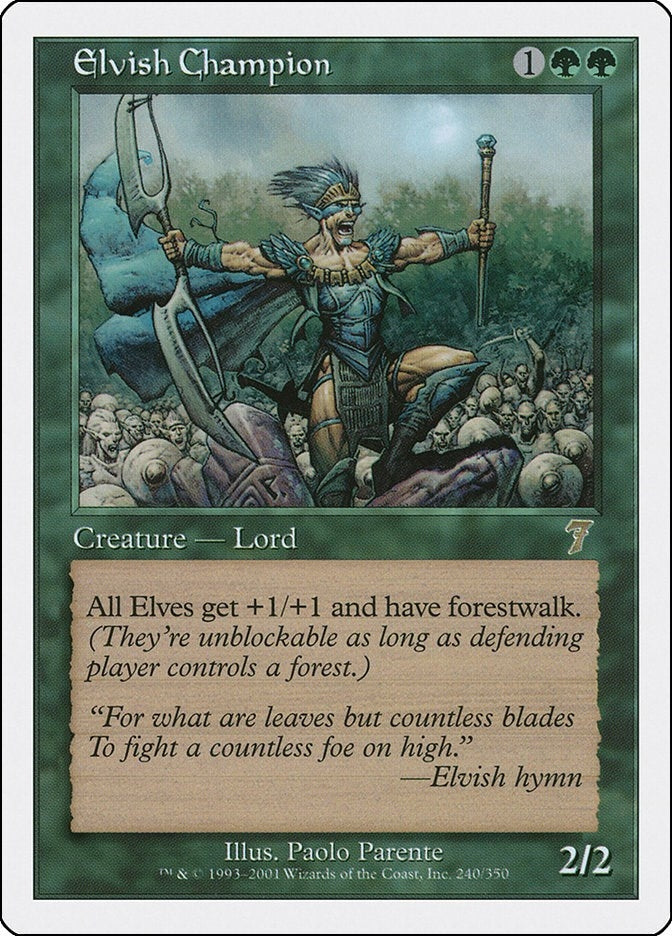 Image for Elvish Champion (240) (7ED) - Magic: The Gathering
