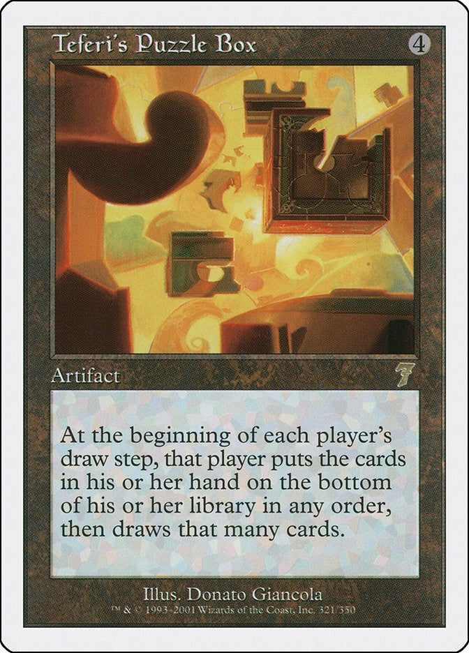 Teferi's Puzzle Box (321) (7ED) Japanese