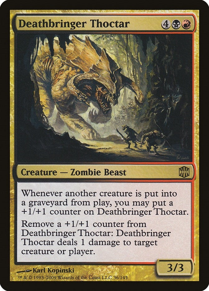 Image for Deathbringer Thoctar (36) (ARB) - Magic: The Gathering