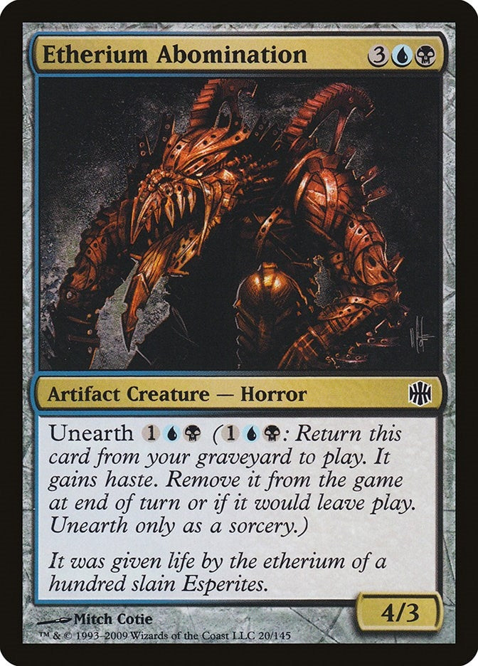 Image for Etherium Abomination (20) (ARB) - Magic: The Gathering