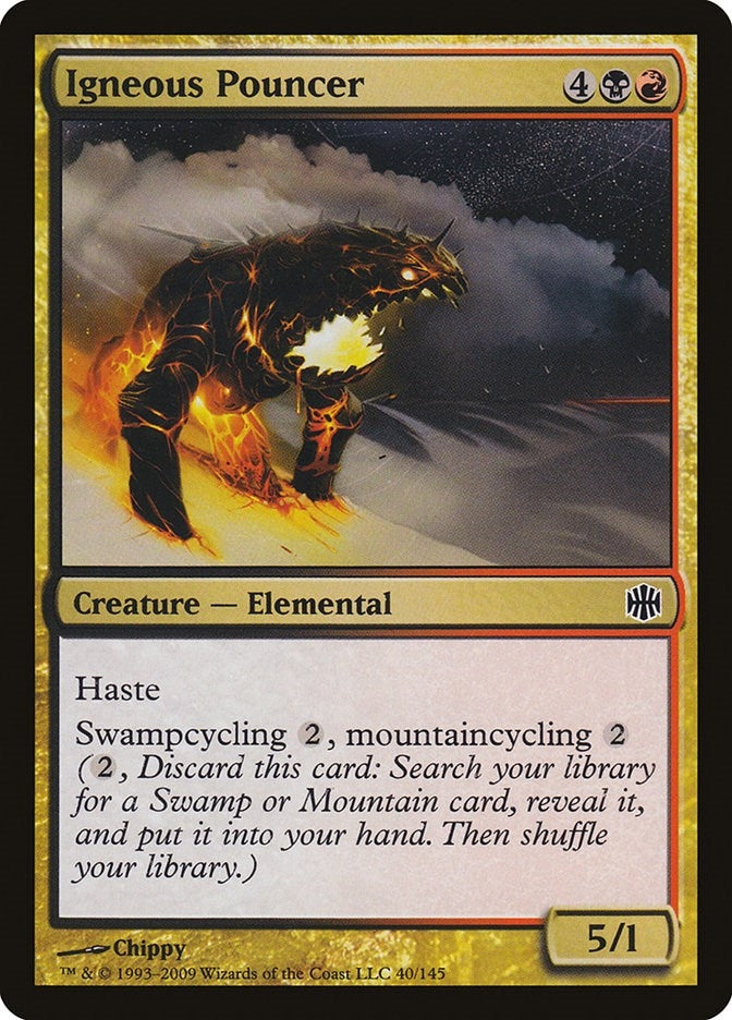 Image for Igneous Pouncer (40) (ARB) - Magic: The Gathering