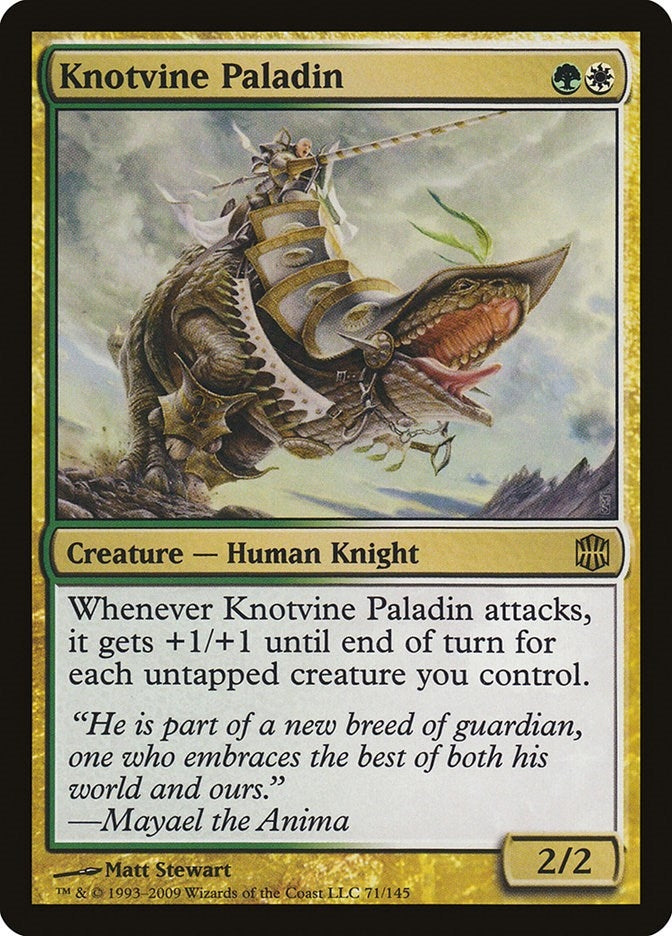 Image for Knotvine Paladin (71) (ARB) - Magic: The Gathering