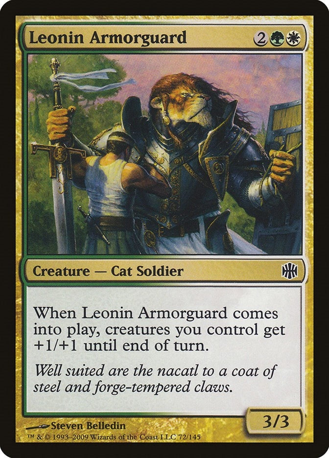 Image for Leonin Armorguard (72) (ARB) - Magic: The Gathering