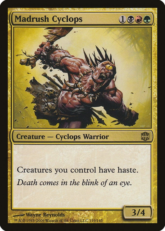 Image for Madrush Cyclops (119) (ARB) - Magic: The Gathering