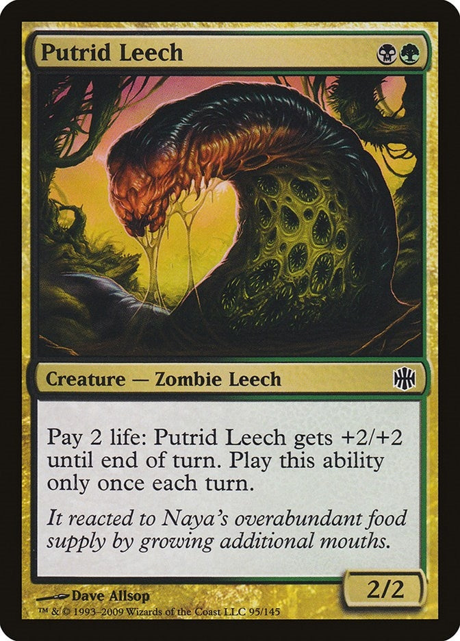 Image for Putrid Leech (95) (ARB) - Magic: The Gathering