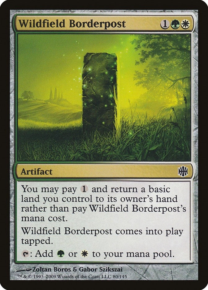 Image for Wildfield Borderpost (80) (ARB) - Magic: The Gathering