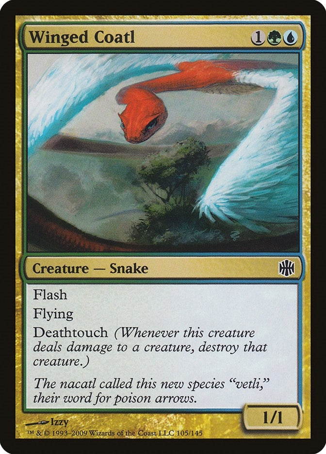 Image for Winged Coatl (105) (ARB) - Magic: The Gathering