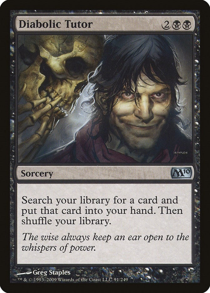 Diabolic Tutor (91) (M10)