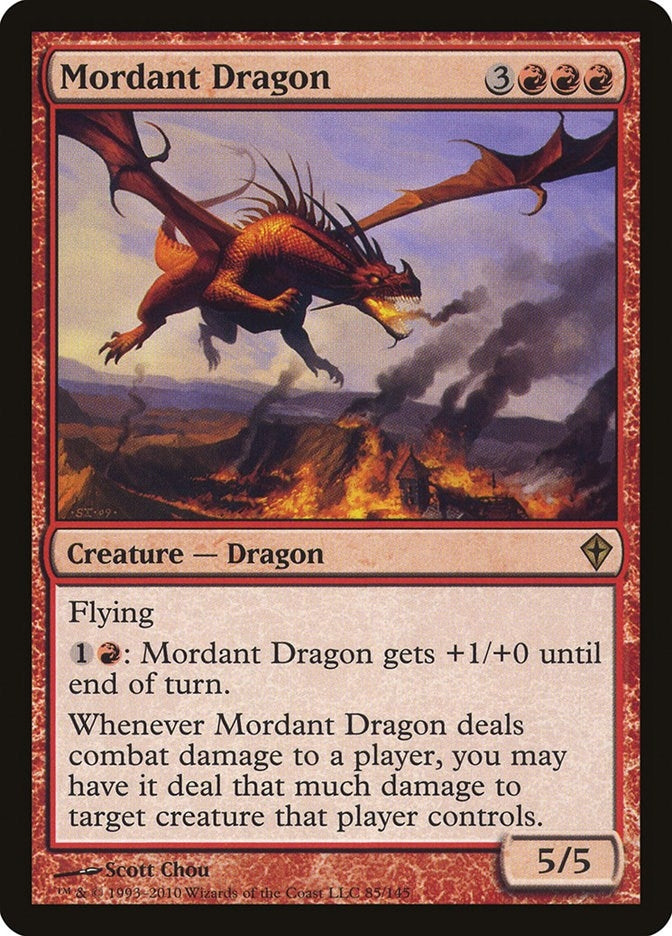 Mordant Dragon (85) (WWK) Japanese