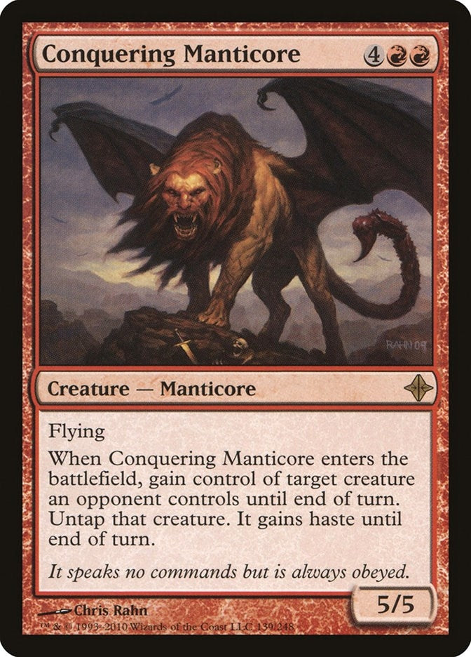 Conquering Manticore (139) (ROE)