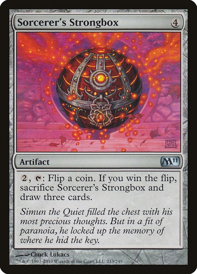 Sorcerer's Strongbox (213) (M11)