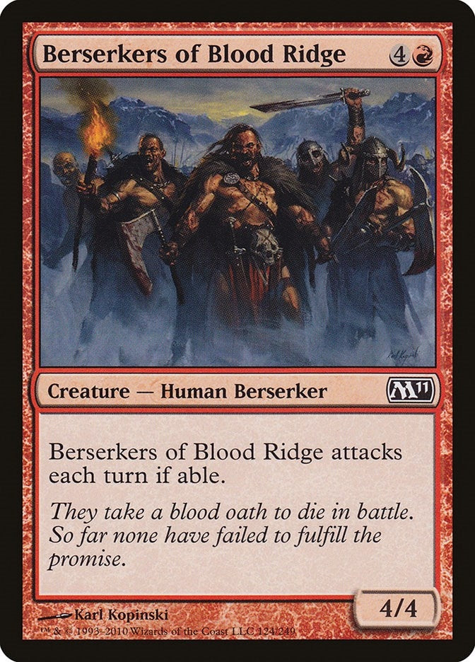 Berserkers of Blood Ridge (124) (M11)