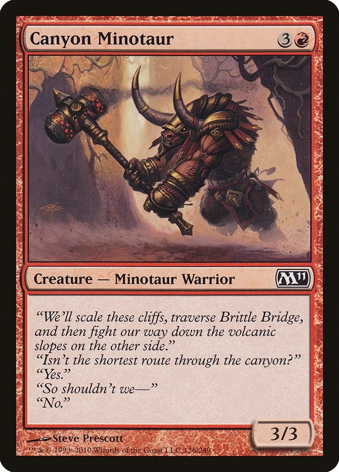 Canyon Minotaur (126) (M11)