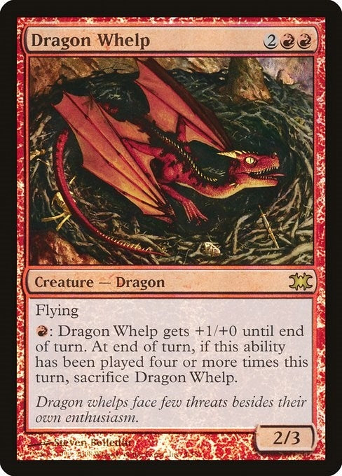 Image for Dragon Whelp (4) (DRB) - Magic: The Gathering