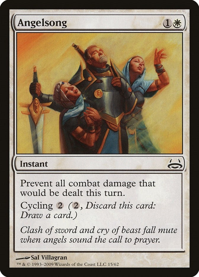 Image for Angelsong (15) (DDC) - Magic: The Gathering