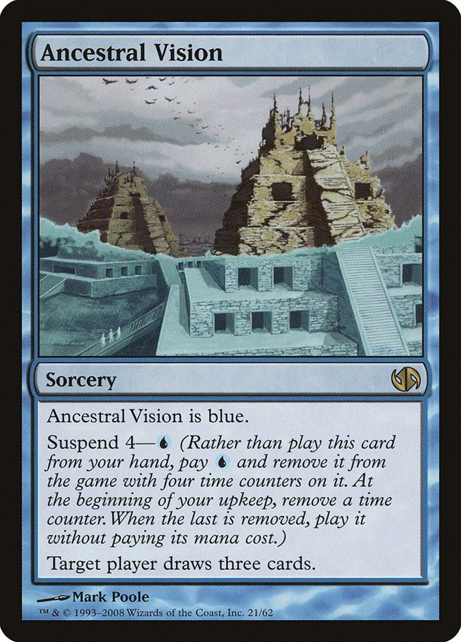 Image for Ancestral Vision (21) (DD2) - Magic: The Gathering