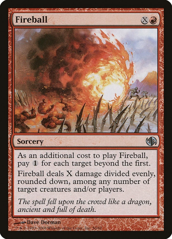 Image for Fireball (56) (DD2) - Magic: The Gathering