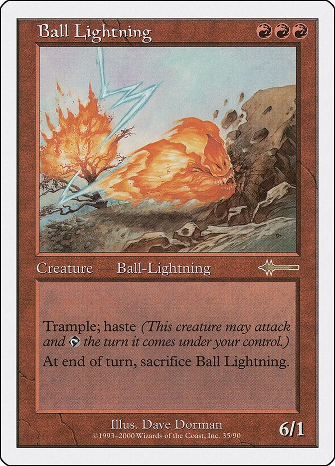 Image for Ball Lightning (35) (BTD) - Magic: The Gathering