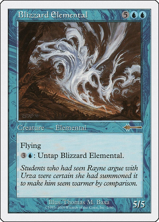 Image for Blizzard Elemental (2) (BTD) - Magic: The Gathering