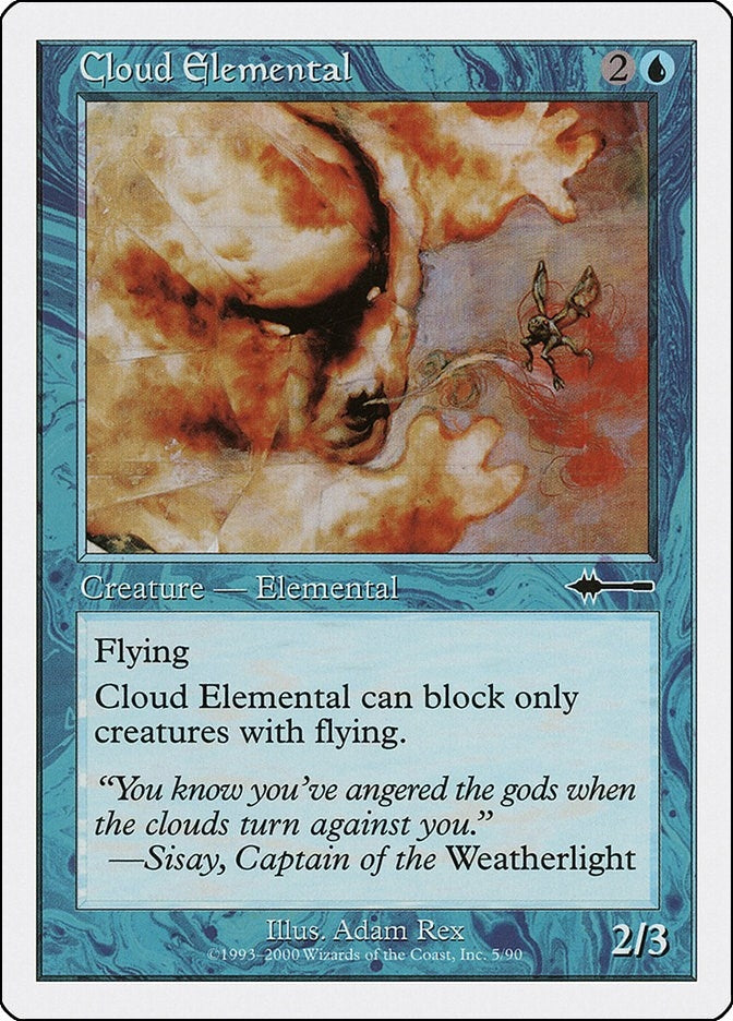 Image for Cloud Elemental (5) (BTD) - Magic: The Gathering