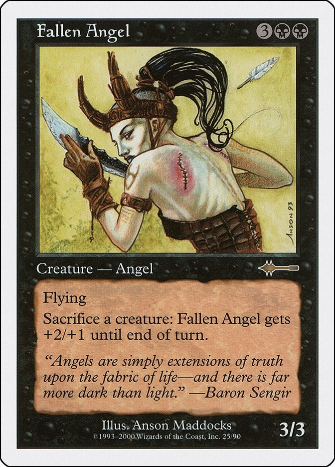 Image for Fallen Angel (25) (BTD) - Magic: The Gathering