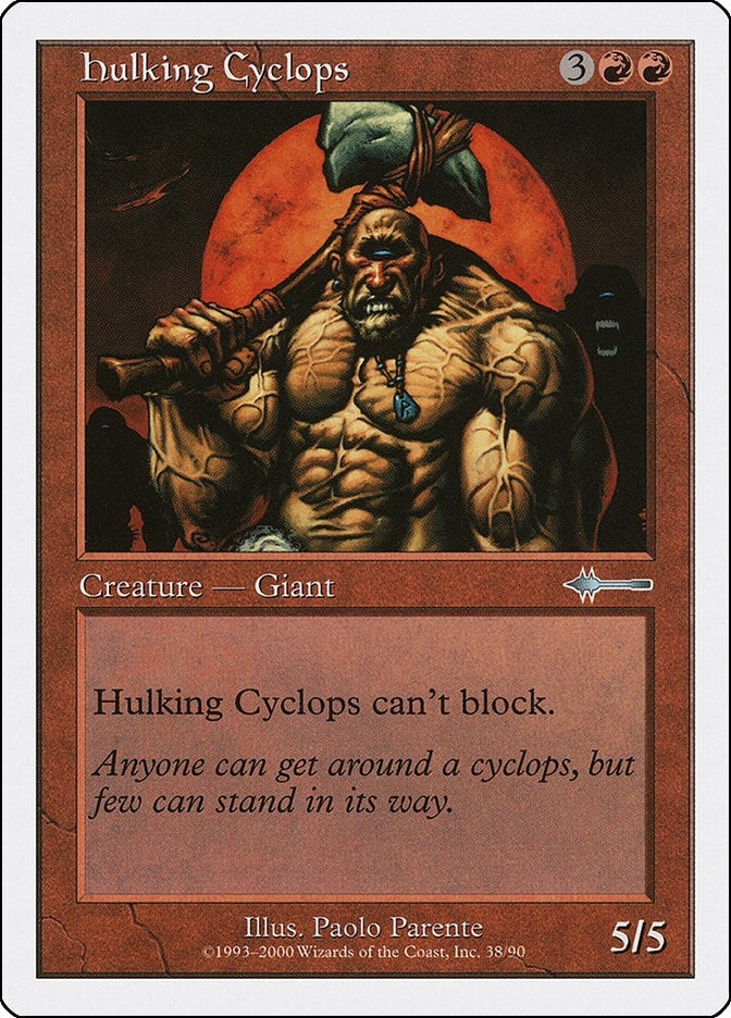 Image for Hulking Cyclops (38) (BTD) - Magic: The Gathering