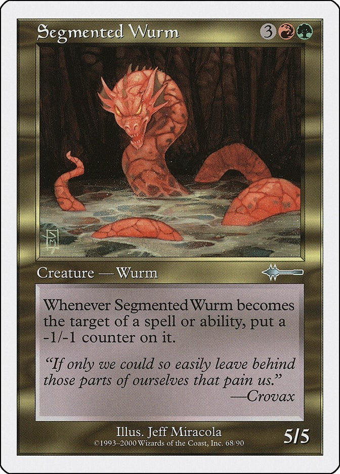 Image for Segmented Wurm (68) (BTD) - Magic: The Gathering