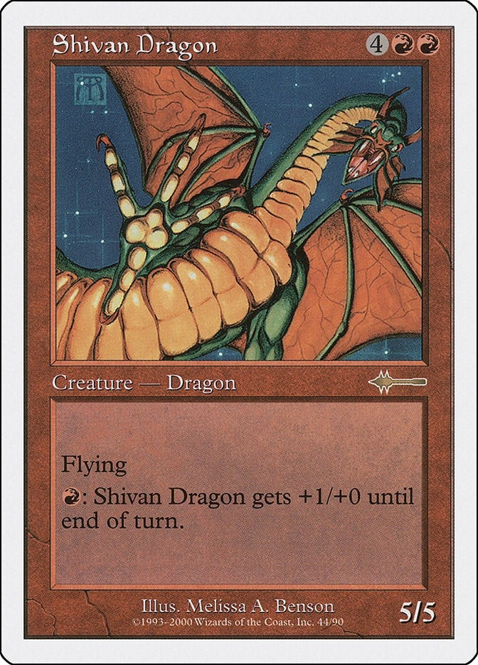 Image for Shivan Dragon (44) (BTD) - Magic: The Gathering