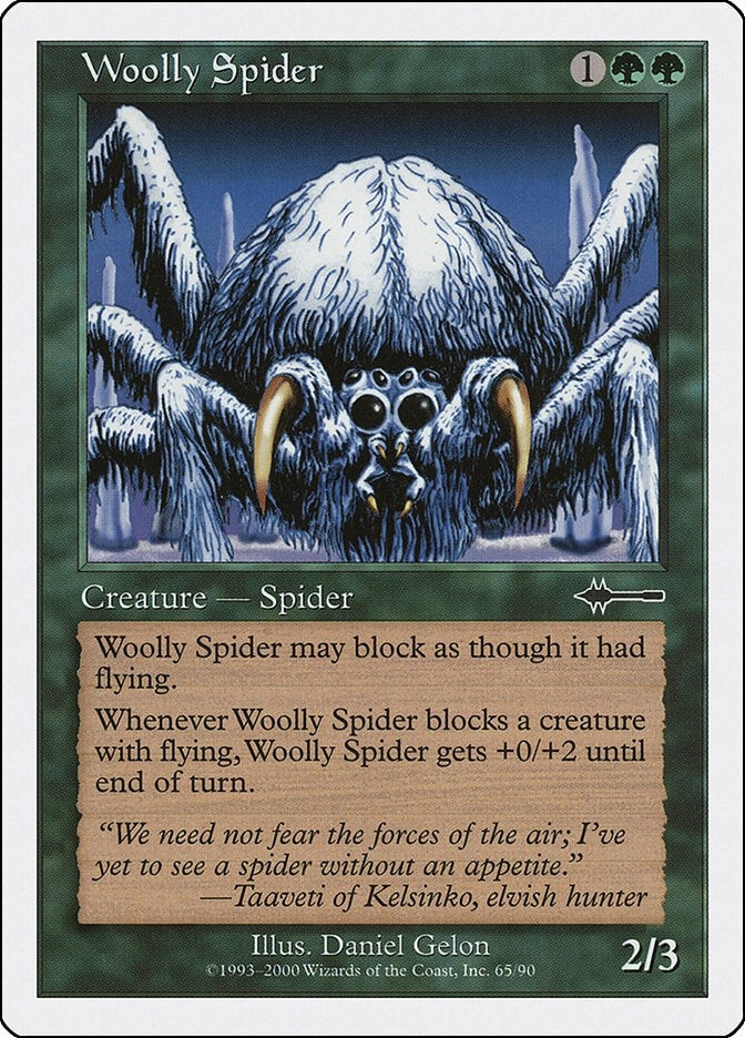 Image for Woolly Spider (65) (BTD) - Magic: The Gathering
