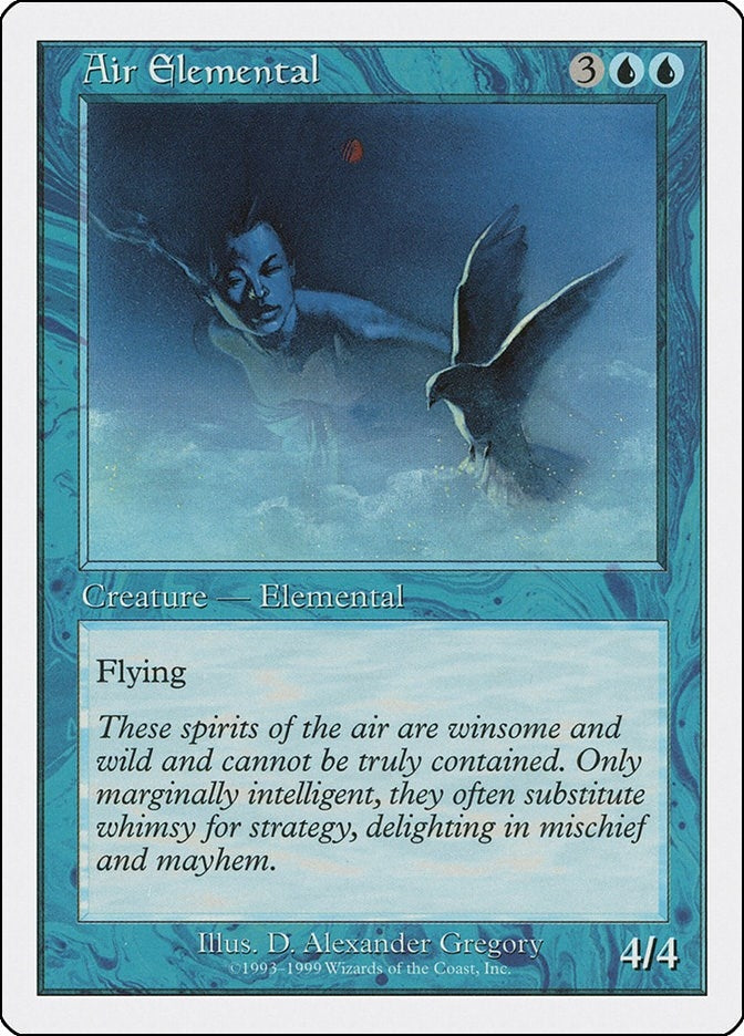 Image for Air Elemental (BRB) - Magic: The Gathering
