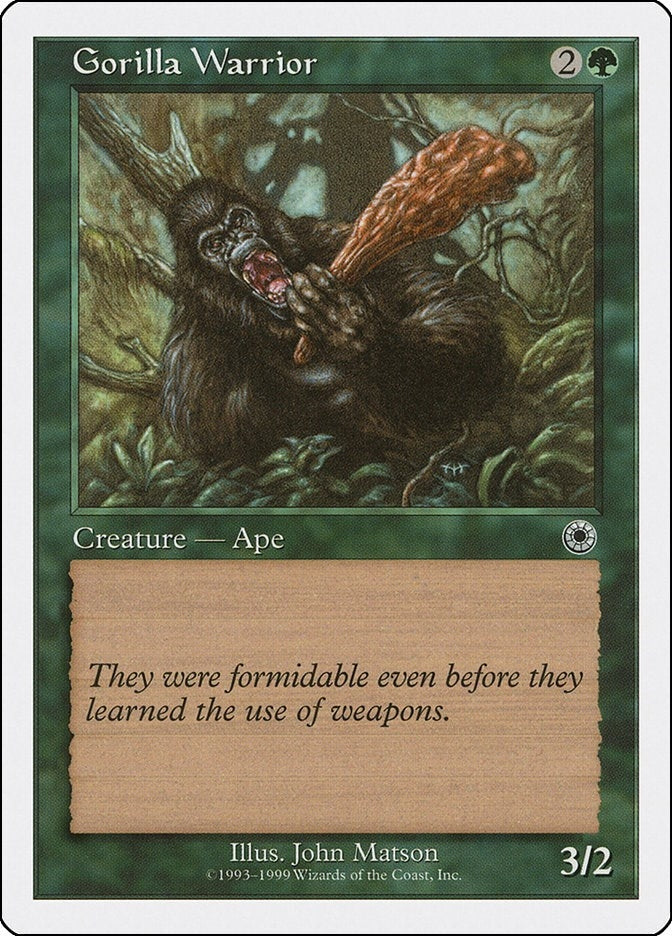 Image for Gorilla Warrior (BRB) - Magic: The Gathering