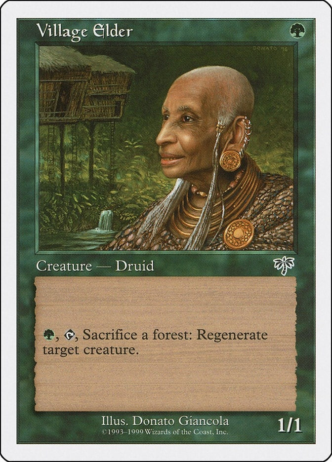 Image for Village Elder (BRB) - Magic: The Gathering