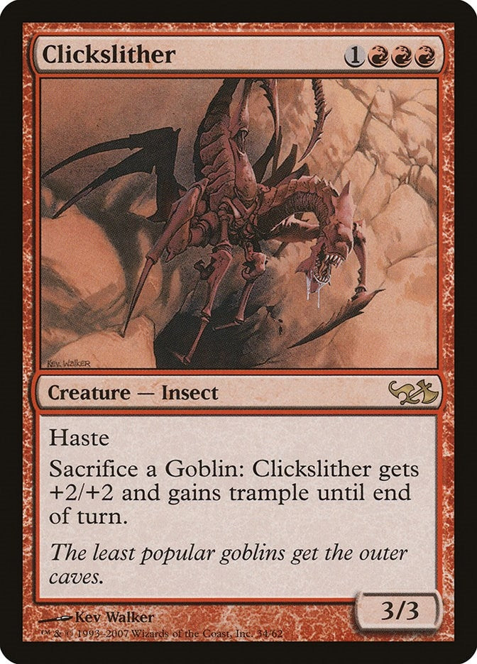 Image for Clickslither (34) (EVG) - Magic: The Gathering